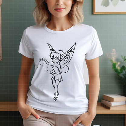 COD2607 - Tinker Bell pack bundle, Disney clipart Svg, Png, Eps, Dxf, Jpeg, vector.