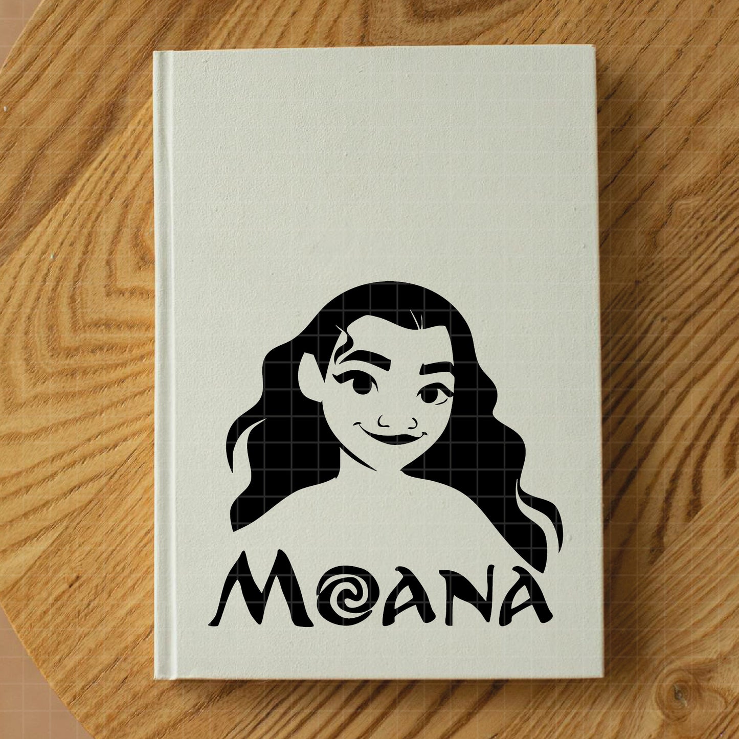 COD2608 - Moana icons & quotes pack bundle, Disney princess clipart Svg, Png, Eps, Dxf, Jpeg, vector.