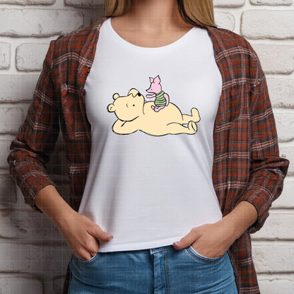 COD2672 - Winnie the Pooh and Piglet pack bundle, Disney clipart Svg, Png, Eps, Dxf, Jpeg, vector.