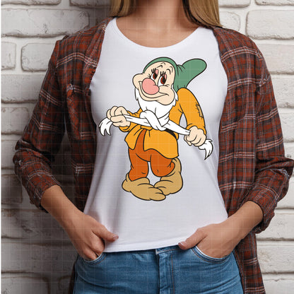 COD2721 - The seven dwarfs at Snow White pack bundle, Disney clipart Svg, Png, Eps, Dxf, Jpeg, vector.