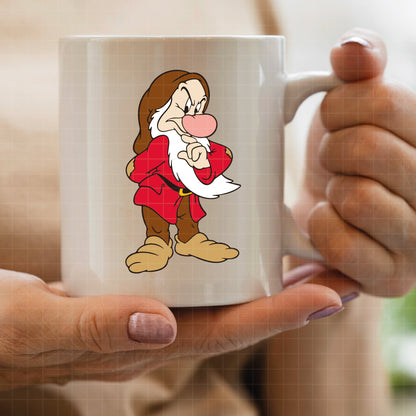 COD2721 - The seven dwarfs at Snow White pack bundle, Disney clipart Svg, Png, Eps, Dxf, Jpeg, vector.