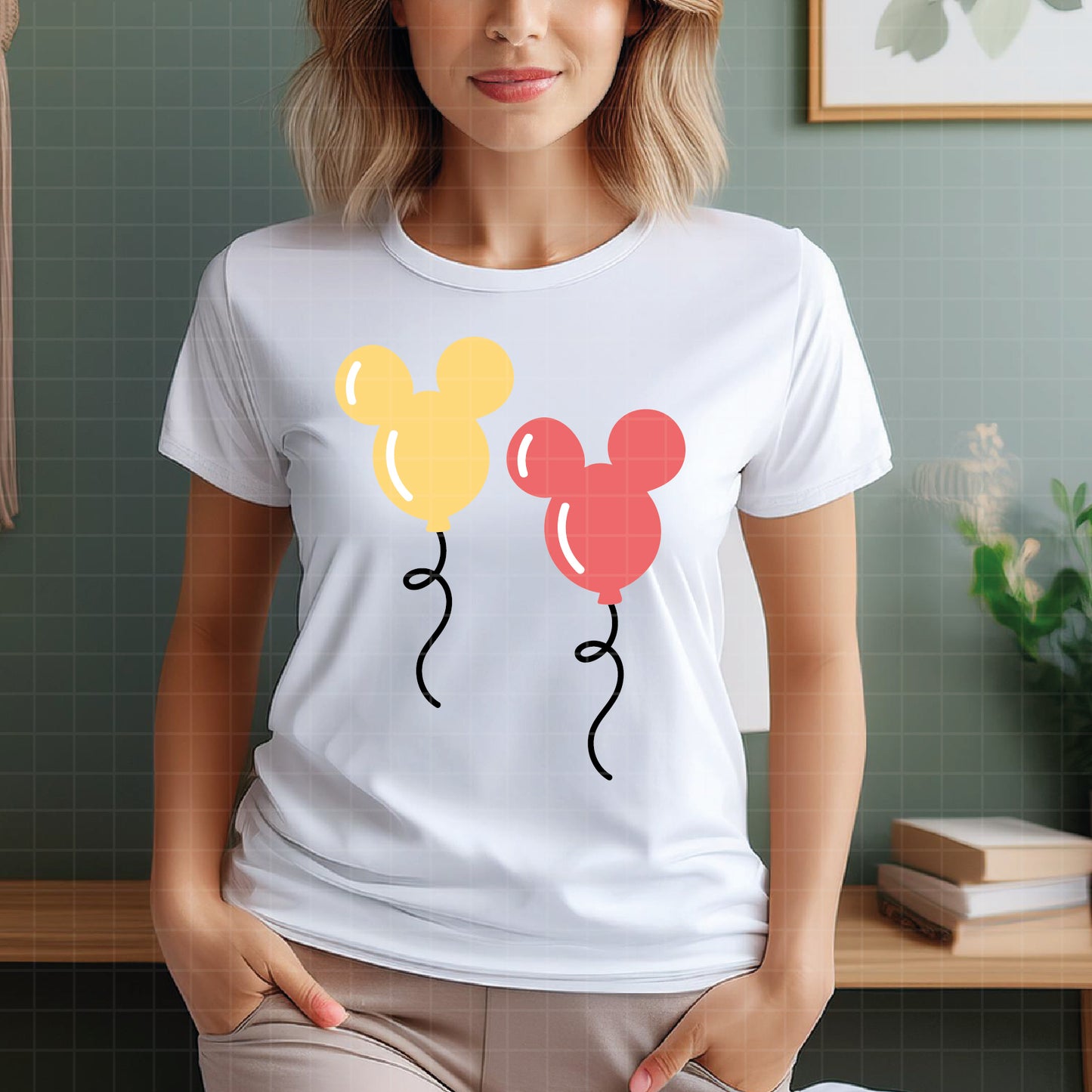 COD2739 - Disney Ballons bundle, Disney clipart Svg, Png, Eps, Dxf, Jpeg, vector.