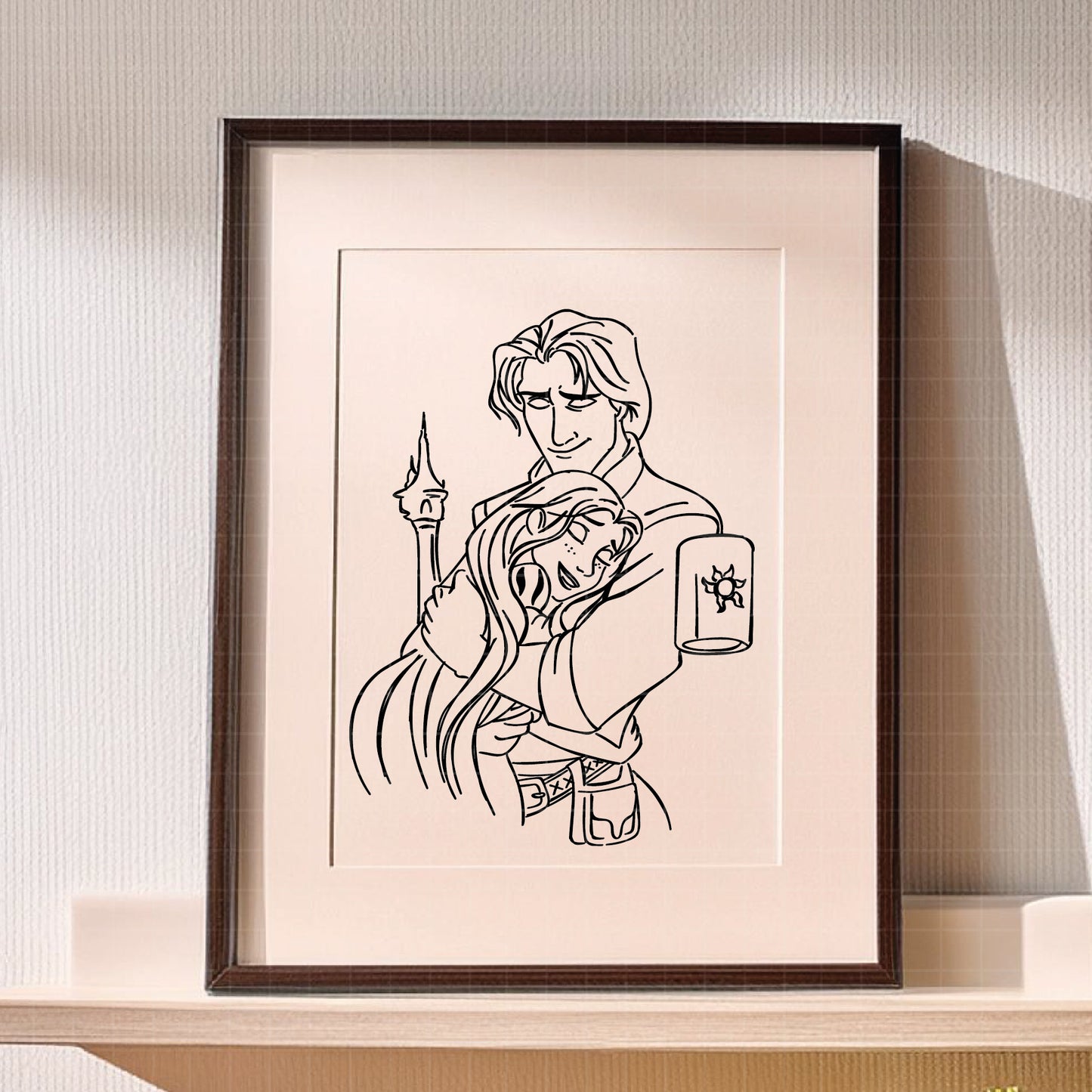 COD2744 - Tangled pack bundle, Disney princess clipart Svg, Png, Eps, Dxf, Jpeg, vector.