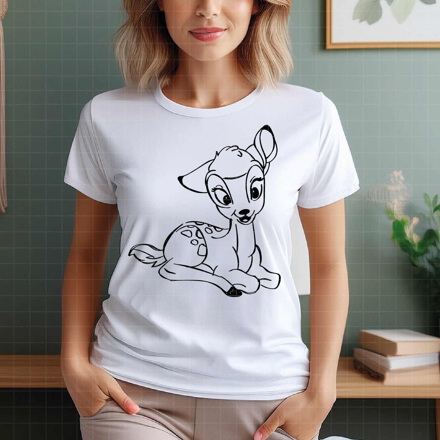 COD2750 - Bambi bundle, Disney clipart Svg, Png, Eps, Dxf, Jpeg, vector.