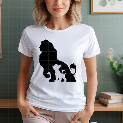 COD2752 - The Lion king characters line art pack bundle, Disney clipart Svg, Png, Eps, Dxf, Jpeg, vector.