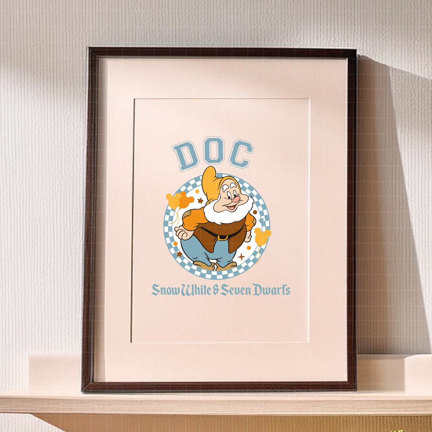 COD3198 - The seven dwarfs at Snow White pack bundle, Disney clipart Svg, Png, Eps, Dxf, Jpeg, vector.
