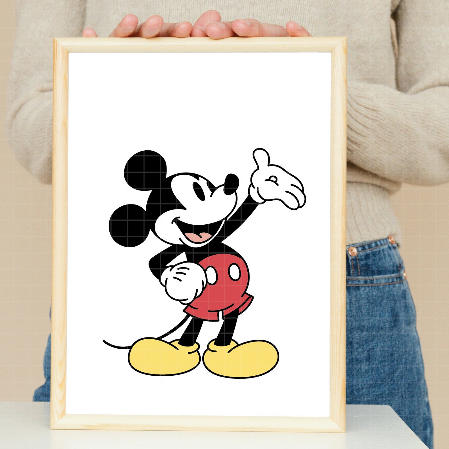 COD3332 - Mickey dtf full color pack bundle, Disney clipart Svg, Png, Eps, Dxf, Jpeg, vector.