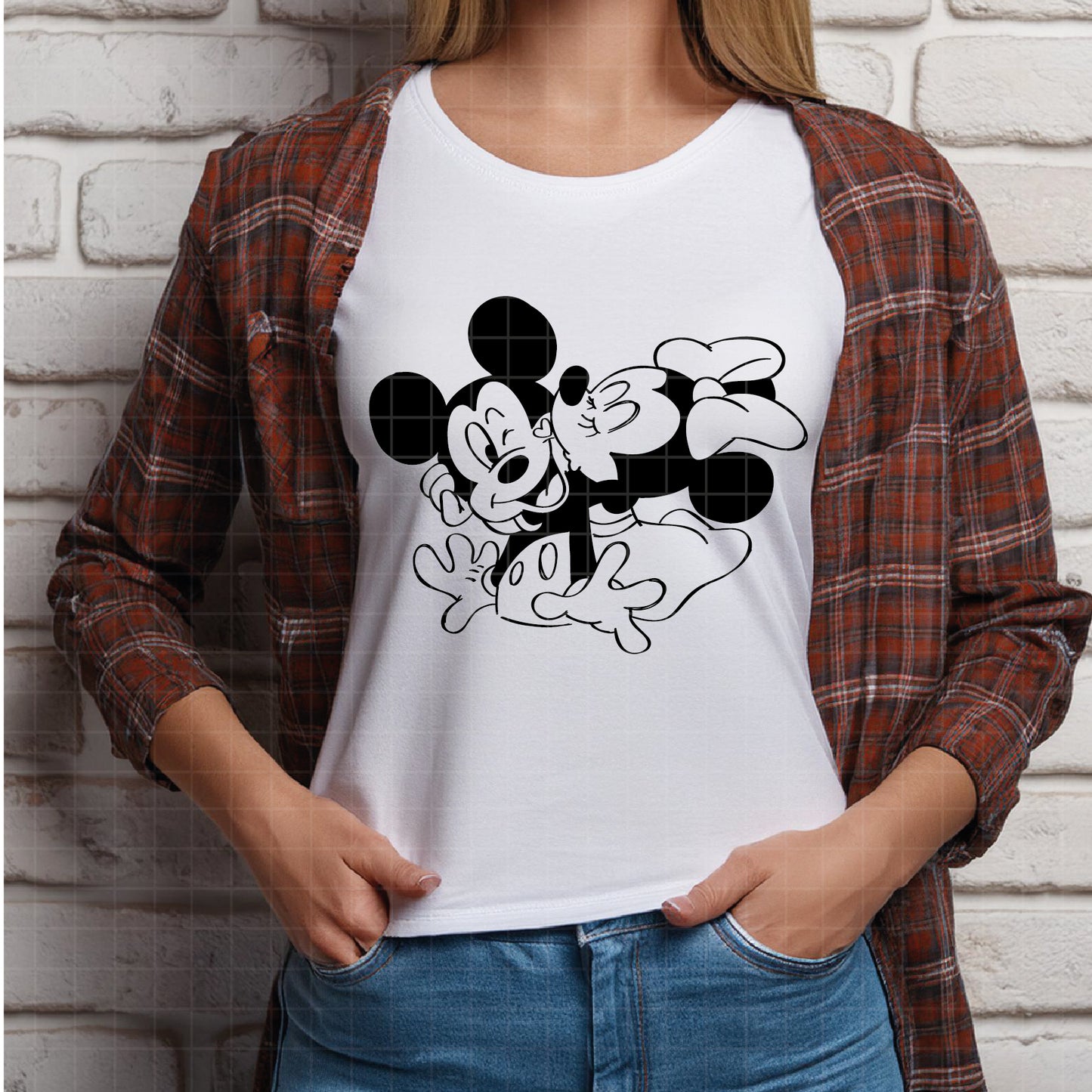 COD3347 - Mickey & Minnie loving pack bundle, Disney Valentine's day clipart Svg, Png, Eps, Dxf, Jpeg, vector.