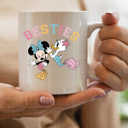 COD3354 - Minnie & Daisy pack bundle, Disney Classics clipart Svg, Png, Eps, Dxf, Jpeg, vector.