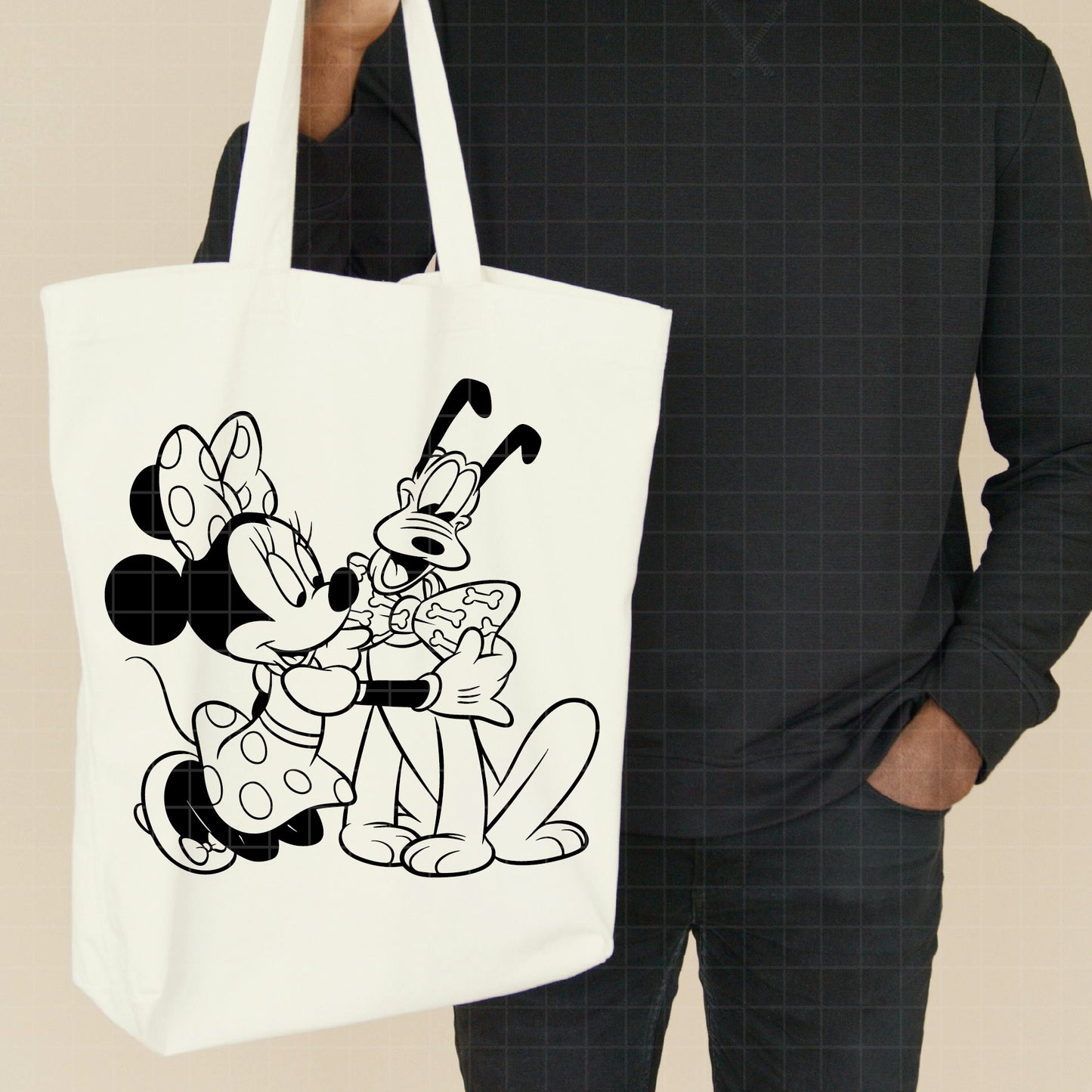 COD3364 - Minnie's world pack bundle, Disney Classics clipart Svg, Png, Eps, Dxf, Jpeg, vector.