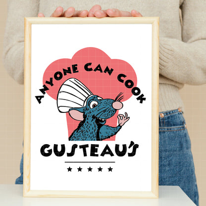 COD3483 - Ratatouille pack bundle, Disney pixar clipart Svg, Png, Eps, Dxf, Jpeg, vector.