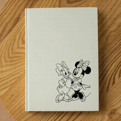 COD3487 - Minnie & Daisy pack bundle line art, Disney Classics clipart Svg, Png, Eps, Dxf, Jpeg, vector.