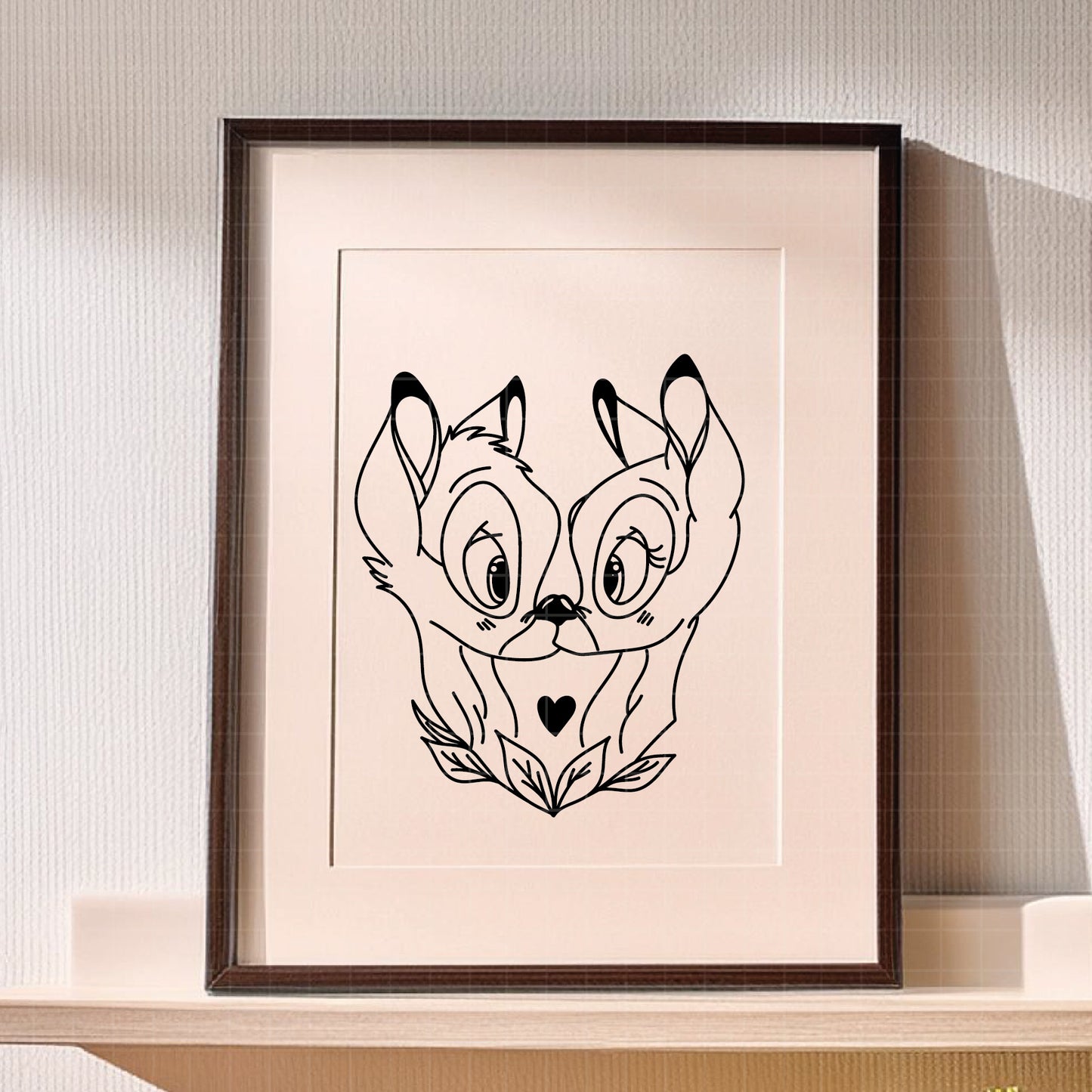 COD3492 - Bambi bundle, Disney clipart Svg, Png, Eps, Dxf, Jpeg, vector.