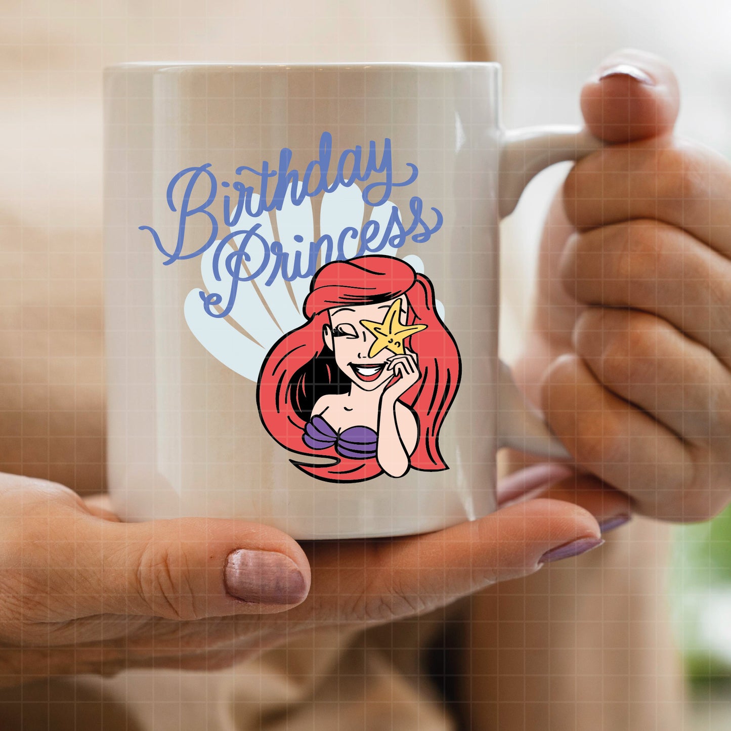 COD3503 - The Little mermaid pack bundle, Disney Princess Ariel Svg, Png, Eps, Dxf, Jpeg, vector.