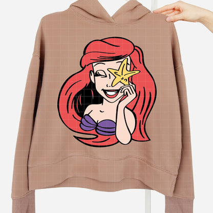 COD3504 - The Little mermaid pack bundle, Disney Princess Ariel Svg, Png, Eps, Dxf, Jpeg, vector.