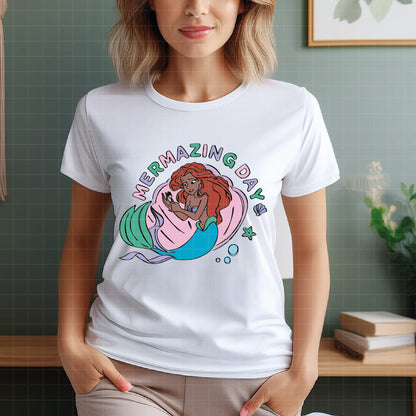 COD3506 - The Little mermaid pack bundle, Disney Princess Ariel Svg, Png, Eps, Dxf, Jpeg, vector.