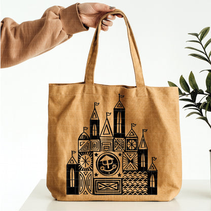 COD3507 - Disney Castle It's Small World pack bundle, Disneyland clipart Svg, Png, Eps, Dxf, Jpeg, vector.