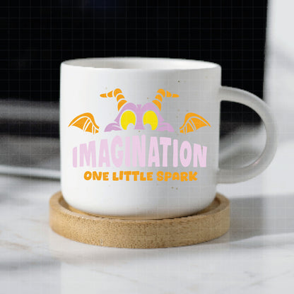 COD3513 - Figment, one little spark of inspiration pack bundle, Disney clipart Svg, Png, Eps, Dxf, Jpeg, vector.