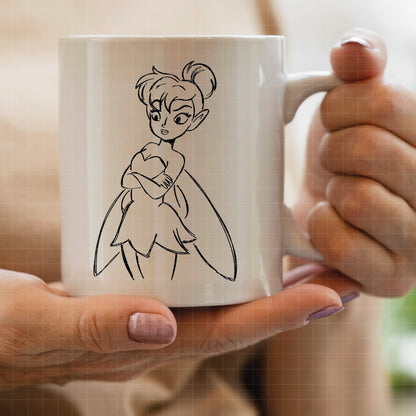 COD3542 - Tinker Bell pack bundle, Disney clipart Svg, Png, Eps, Dxf, Jpeg, vector.