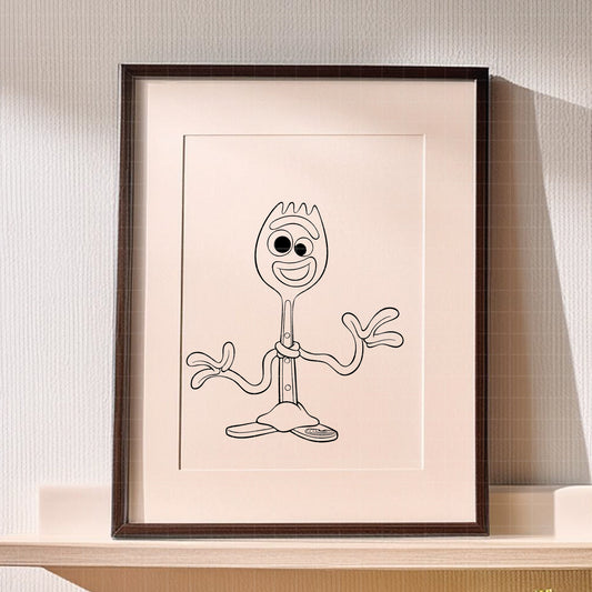 COD3546 - Forky, aliens, Woody and Buzz, Toy story icons pack bundle, Disney clipart Svg, Png, Eps, Dxf, Jpeg, vector.