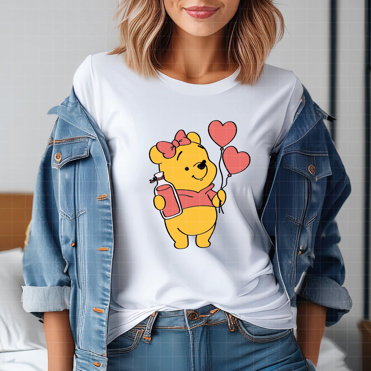 COD3553 - Baby Winnie the Pooh and Eeyore pack bundle, Disney clipart Svg, Png, Eps, Dxf, Jpeg, vector.