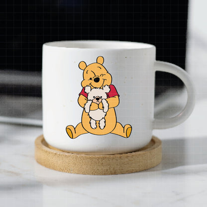 COD3553 - Baby Winnie the Pooh and Eeyore pack bundle, Disney clipart Svg, Png, Eps, Dxf, Jpeg, vector.