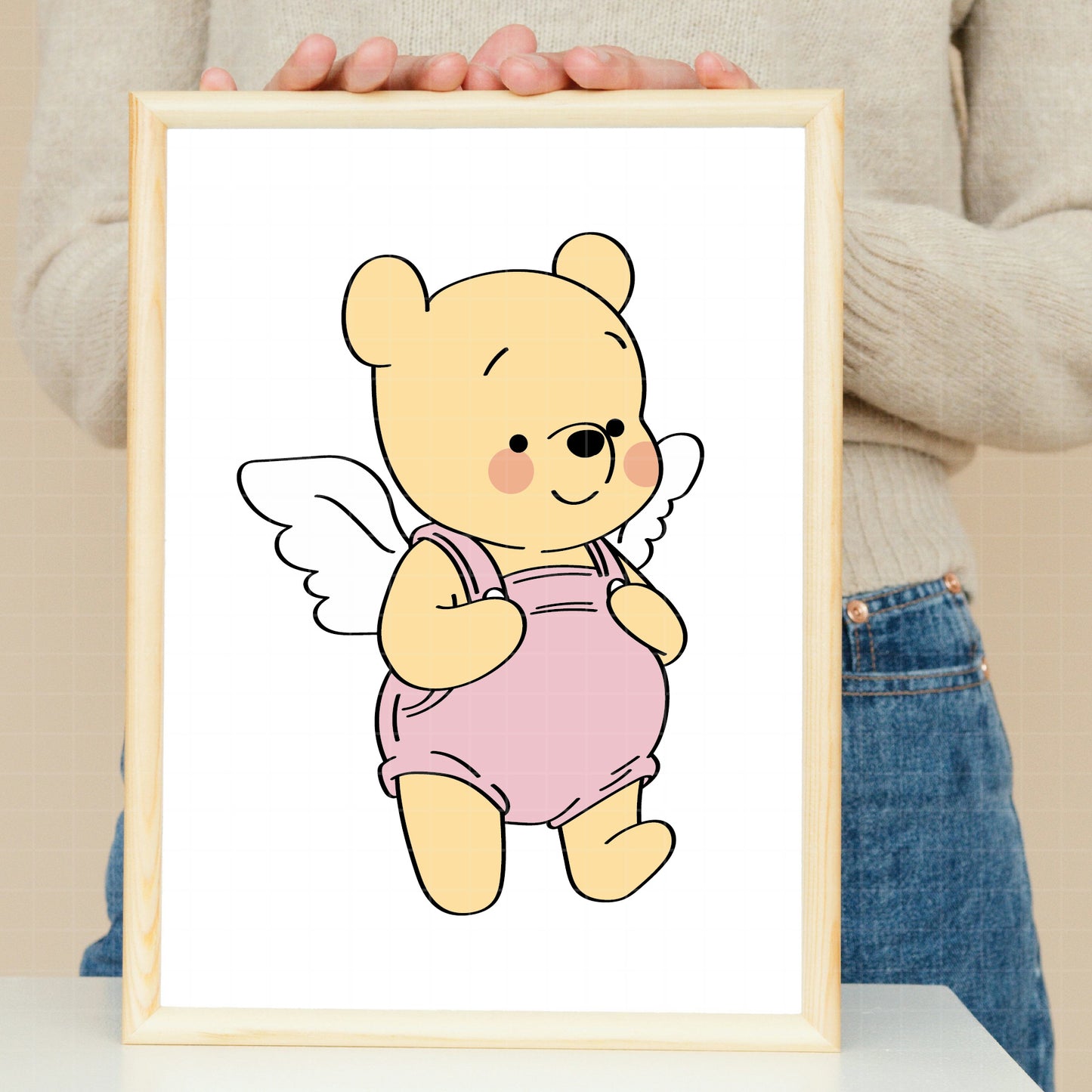 COD3554 - Baby characters from Winnie the Pooh and Friends pack bundle, Disney clipart Svg, Png, Eps, Dxf, Jpeg, vector.