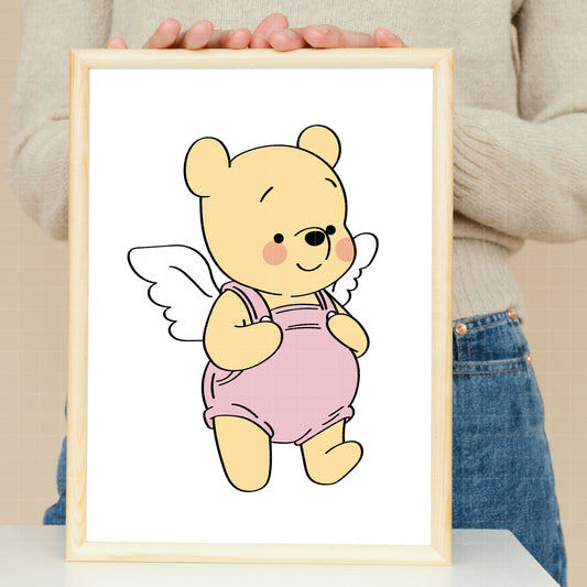 COD3554 - Baby characters from Winnie the Pooh and Friends pack bundle, Disney clipart Svg, Png, Eps, Dxf, Jpeg, vector.