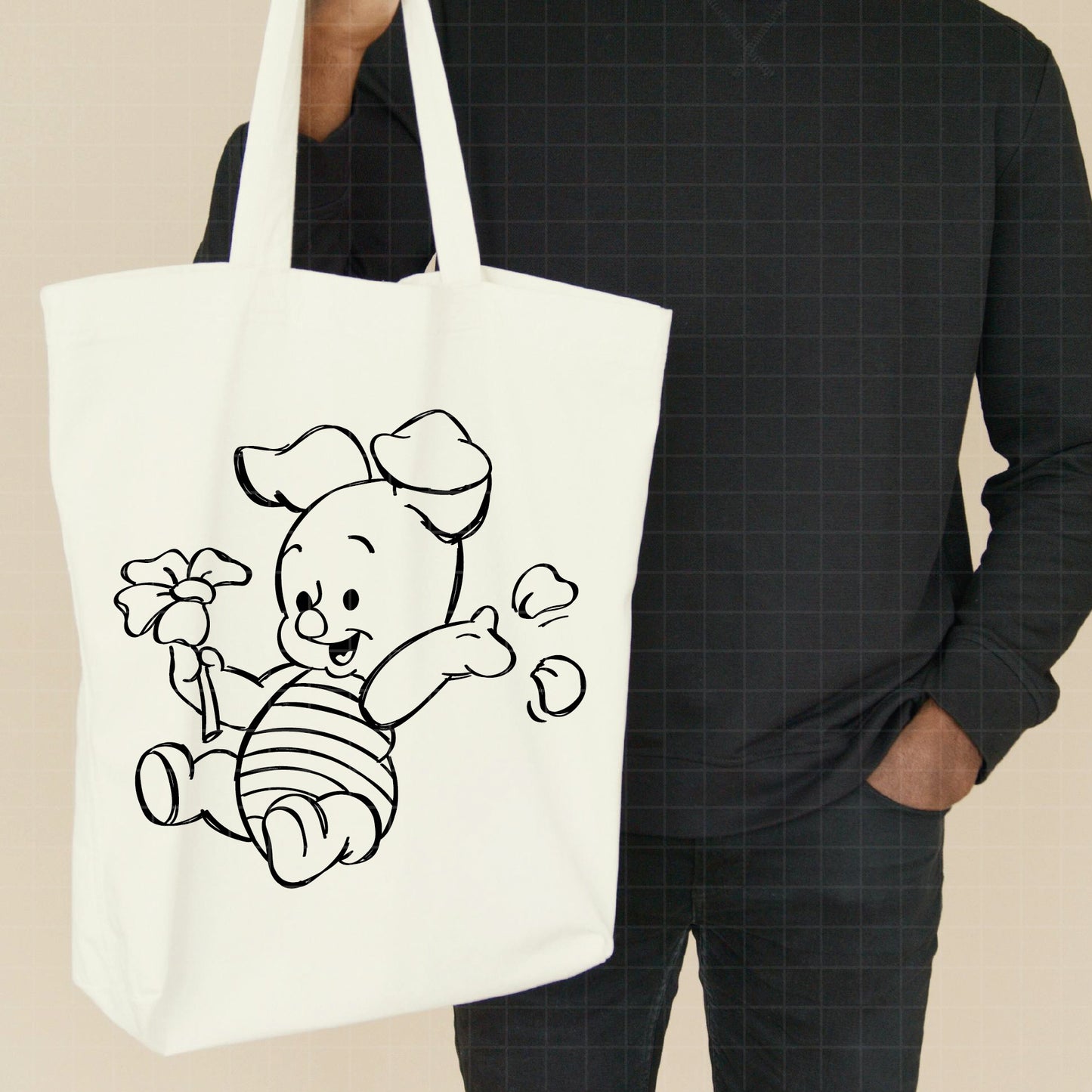 COD3555 - Baby characters from Winnie the Pooh and Friends pack bundle, Disney clipart Svg, Png, Eps, Dxf, Jpeg, vector.