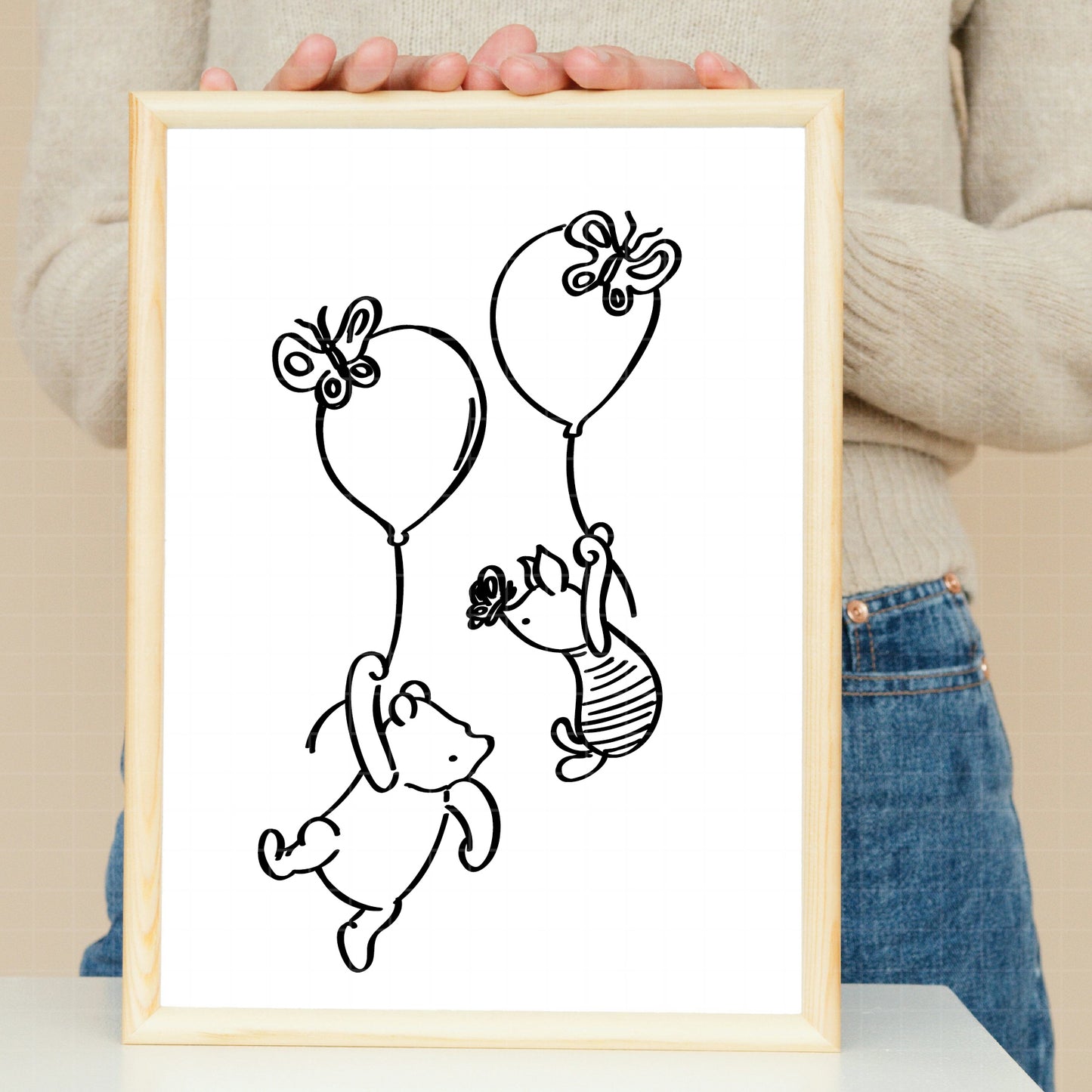COD3557 - Winnie the Pooh and friends pack bundle, Disney clipart Svg, Png, Eps, Dxf, Jpeg, vector.