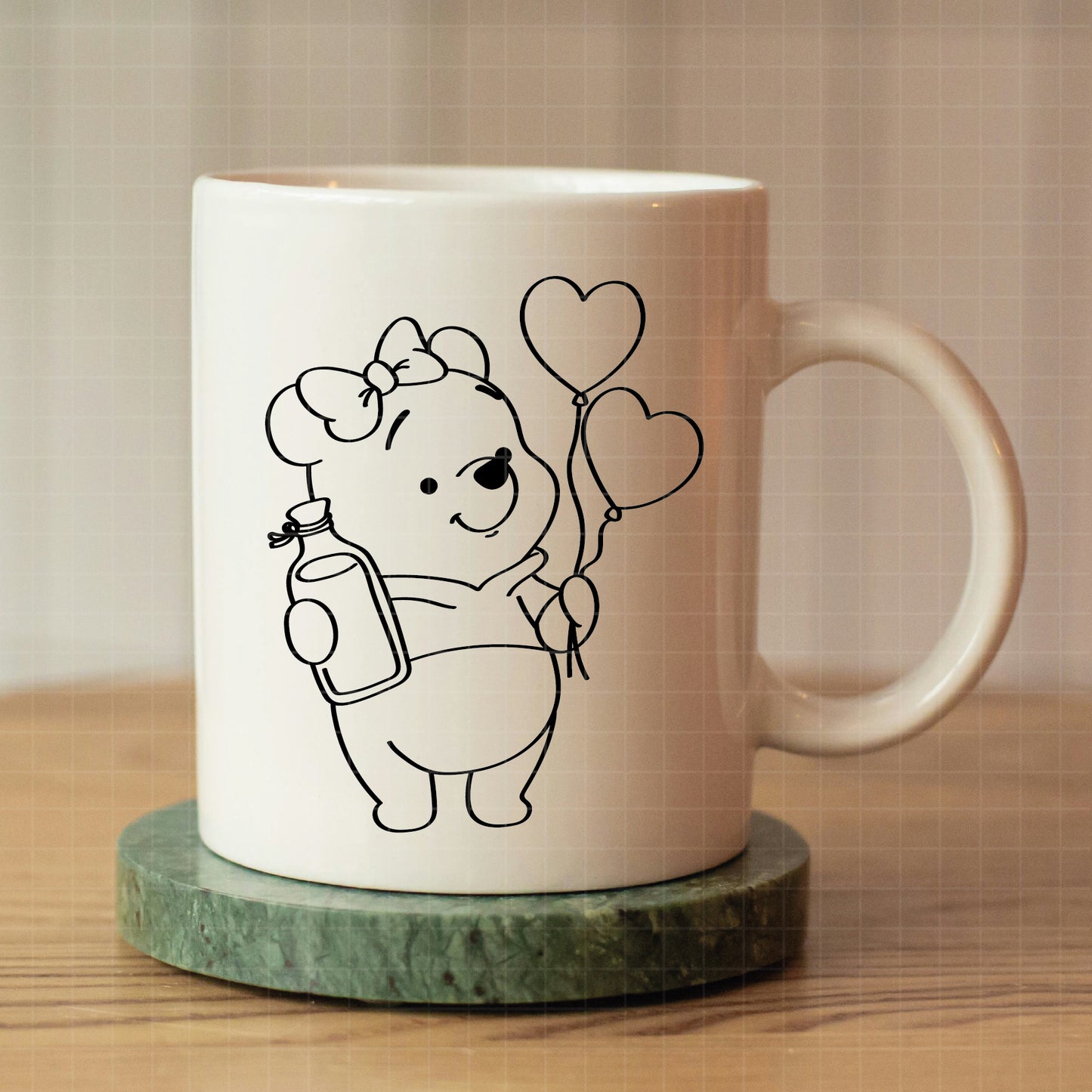 COD3558 - Baby Winnie the Pooh and Piglet pack bundle, Disney clipart Svg, Png, Eps, Dxf, Jpeg, vector.