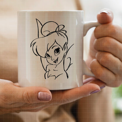 COD3613 - Tinker Bell pack bundle, Disney clipart Svg, Png, Eps, Dxf, Jpeg, vector.