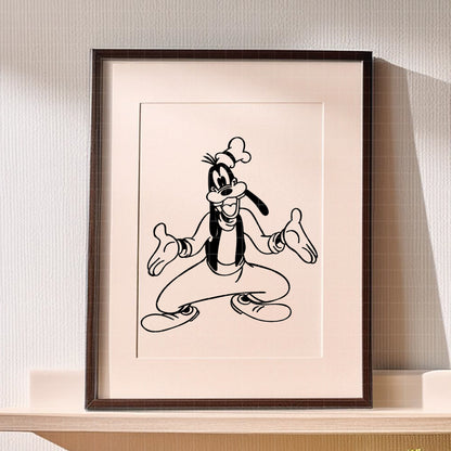 COD3619 - Goofy pack bundle, Disney clipart Svg, Png, Eps, Dxf, Jpeg, vector.