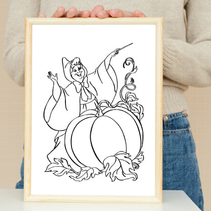 COD3668 - Cinderella bundle, Disney princess clipart Svg, Png, Eps, Dxf, Jpeg, vector.