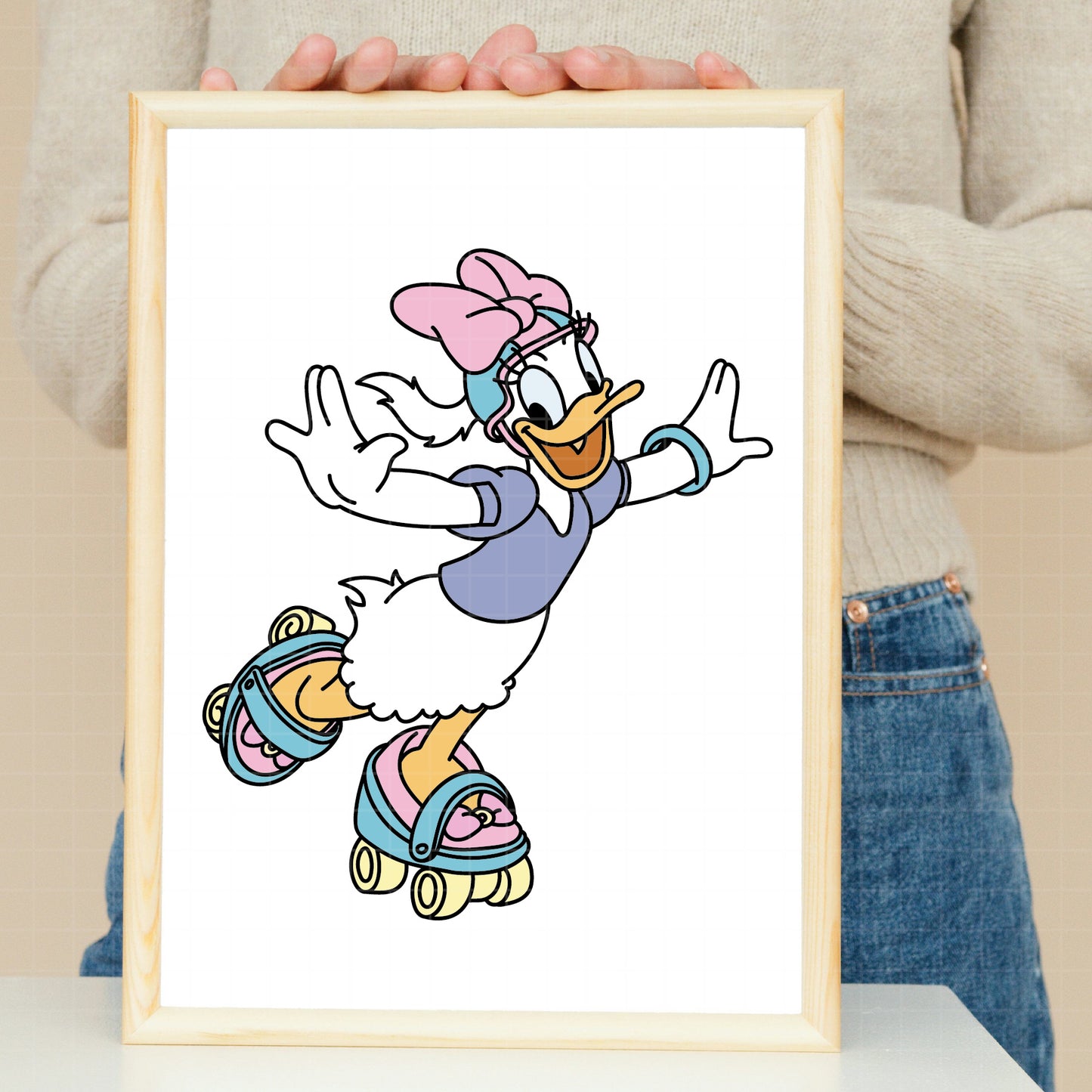 COD3673 - Daisy bundle, Disney clipart Svg, Png, Eps, Dxf, Jpeg, vector.