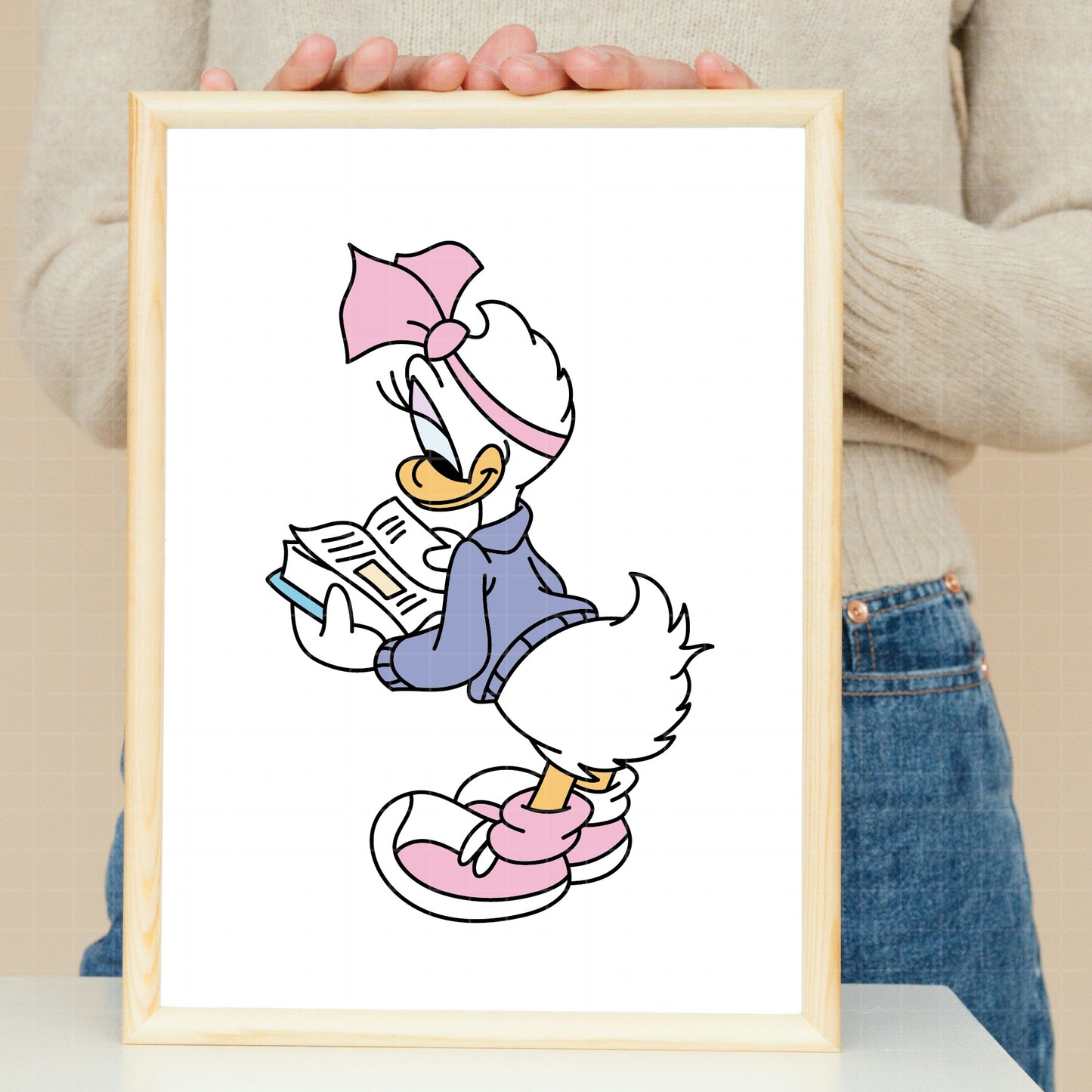 COD3674 - Daisy bundle, Disney clipart Svg, Png, Eps, Dxf, Jpeg, vector.