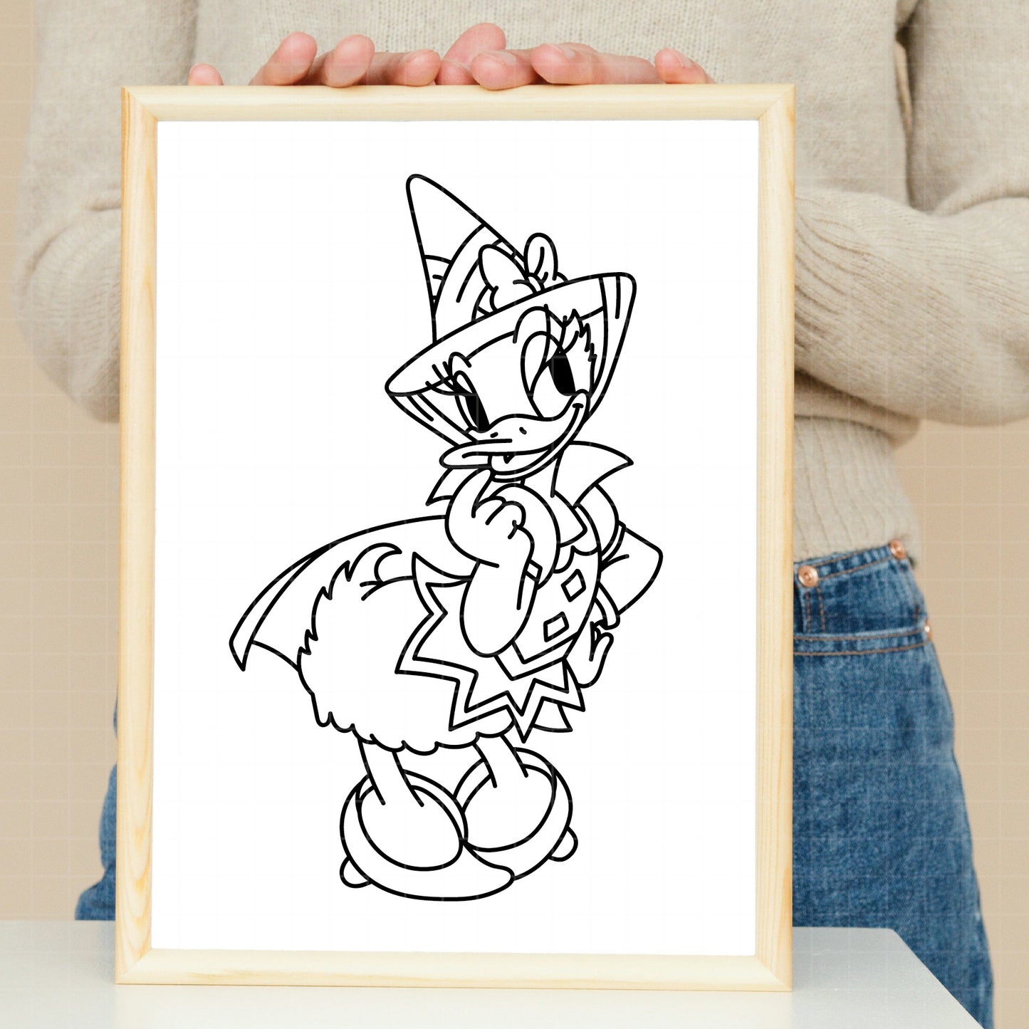 COD3675 - Daisy bundle, Disney clipart Svg, Png, Eps, Dxf, Jpeg, vector.