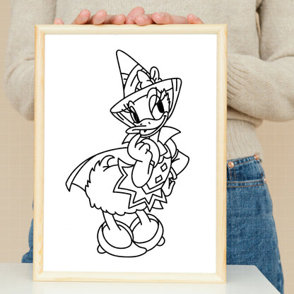 COD3675 - Daisy bundle, Disney clipart Svg, Png, Eps, Dxf, Jpeg, vector.