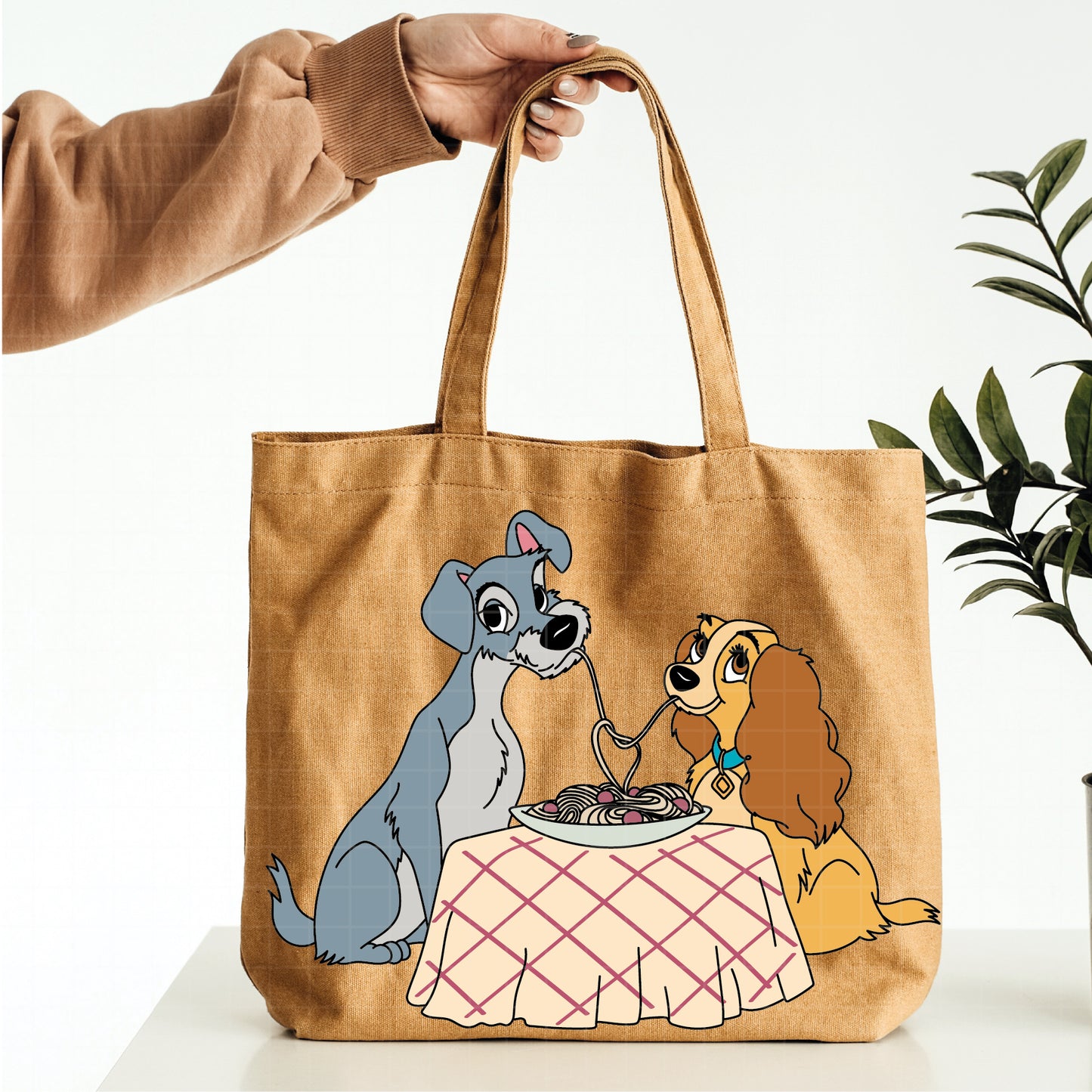 COD3724 - Lady and the Tramp pack bundle, Disney clipart Svg, Png, Eps, Dxf, Jpeg, vector.