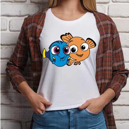 COD3726 - Finding Nemo pack bundle, Disney pixar clipart Svg, Png, Eps, Dxf, Jpeg, vector.