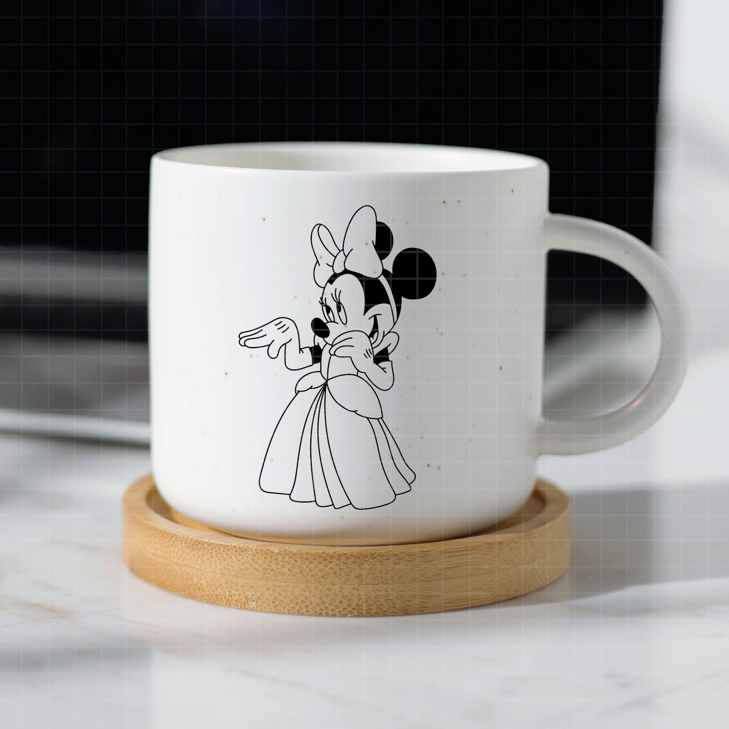 COD3862 - Minnie Princess mode pack bundle, Disney Classics clipart Svg, Png, Eps, Dxf, Jpeg, vector.