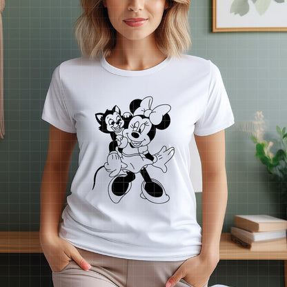 COD3863 - Minnie's world pack bundle, Disney Classics clipart Svg, Png, Eps, Dxf, Jpeg, vector.