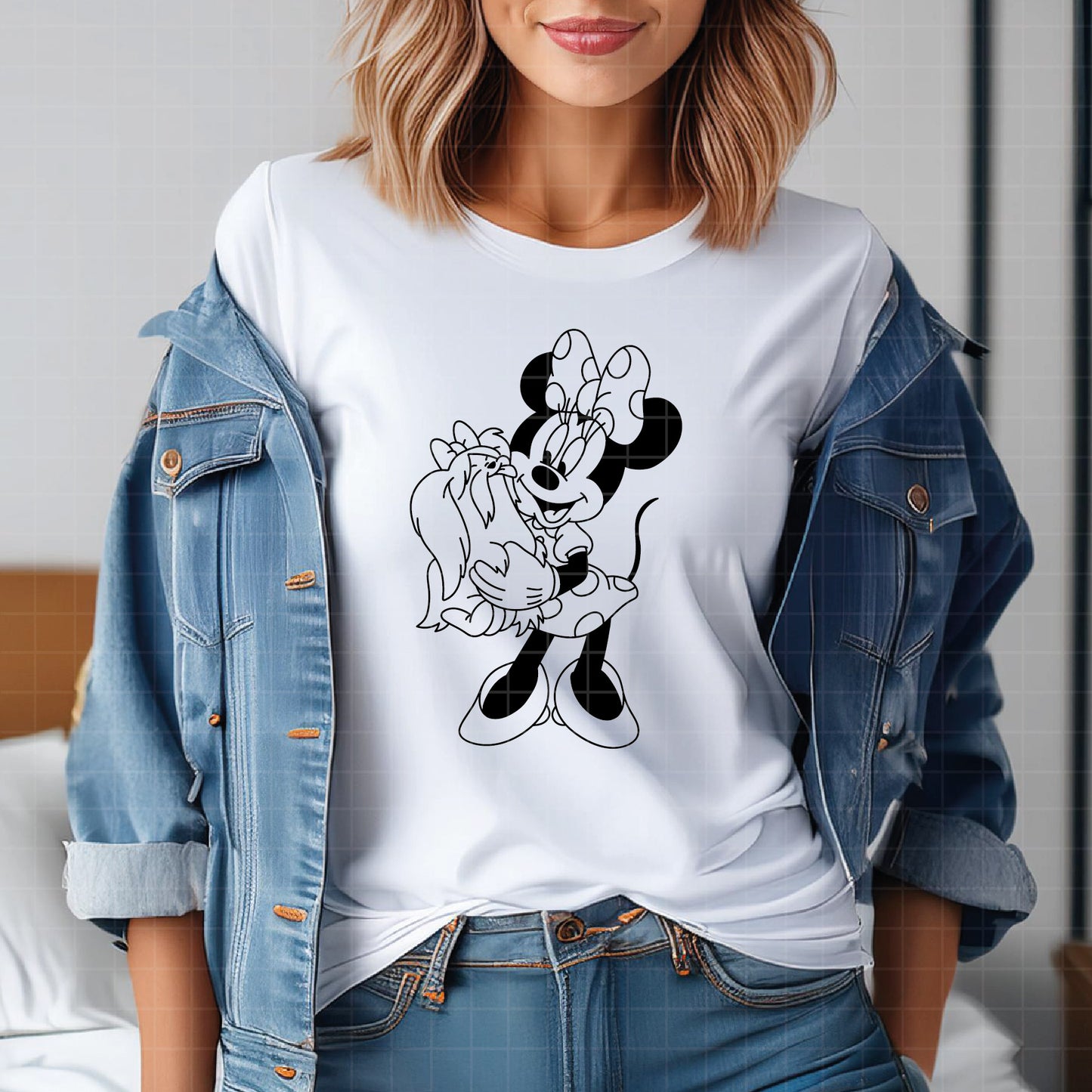 COD3863 - Minnie's world pack bundle, Disney Classics clipart Svg, Png, Eps, Dxf, Jpeg, vector.