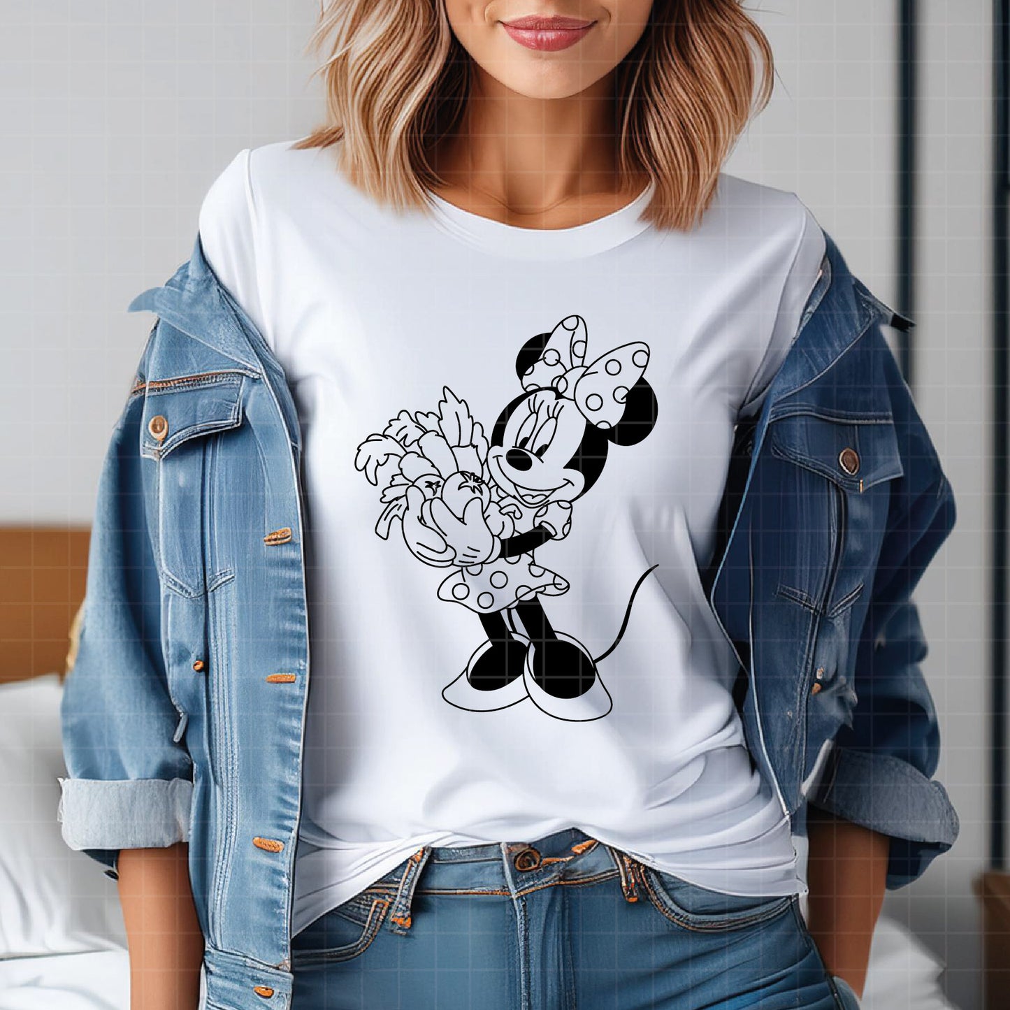 COD3866 - Mickey & Minnie gardeners pack bundle, Disney classics clipart Svg, Png, Eps, Dxf, Jpeg, vector.