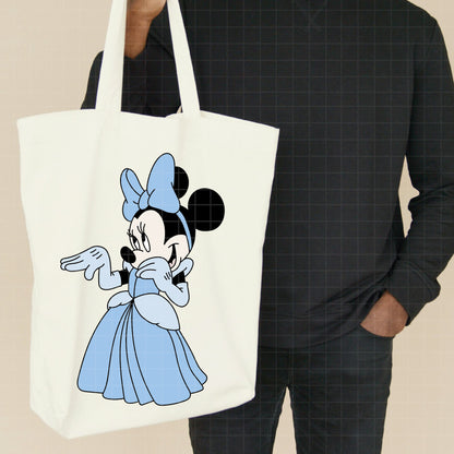 COD3873 - Minnie Princess mode pack bundle, Disney Classics clipart Svg, Png, Eps, Dxf, Jpeg, vector.