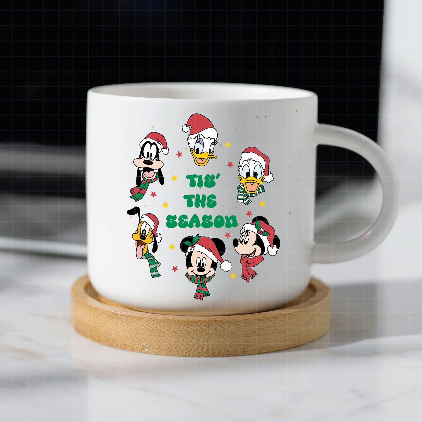 COD3879 - Classic Christmas Disney bundle, Disney Christmas clipart Svg, Png, Eps, Dxf, Jpeg, vector.