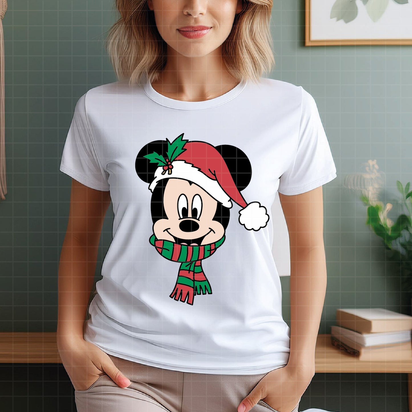 COD3883 - Classic Christmas Disney bundle, Disney Christmas clipart Svg, Png, Eps, Dxf, Jpeg, vector.