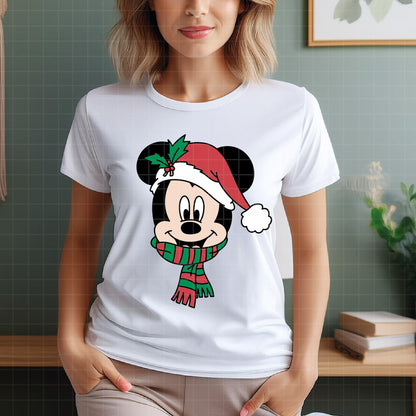 COD3883 - Classic Christmas Disney bundle, Disney Christmas clipart Svg, Png, Eps, Dxf, Jpeg, vector.