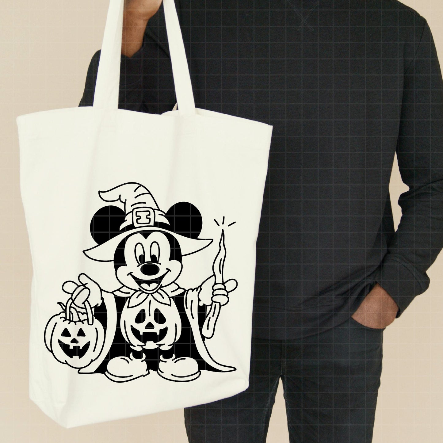 COD3887 - Mickey Happy Halloween pack bundle, Disney Halloween clipart Svg, Png, Eps, Dxf, Jpeg, vector.