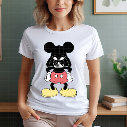 COD4022 - Mickey Star Wars pack bundle, Disney clipart Svg, Png, Eps, Dxf, Jpeg, vector.